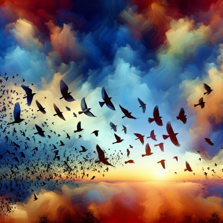 Social Connections Among Migrating Birds