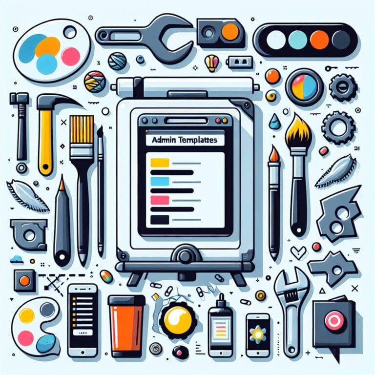 Admin Templates for Web Developers