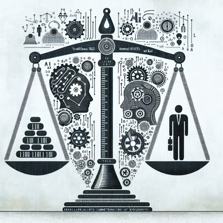 KI-Fähigkeiten verbessern Jobchancen: Eine Grafik zeigt den Anstieg der Nachfrage nach KI-Experten.