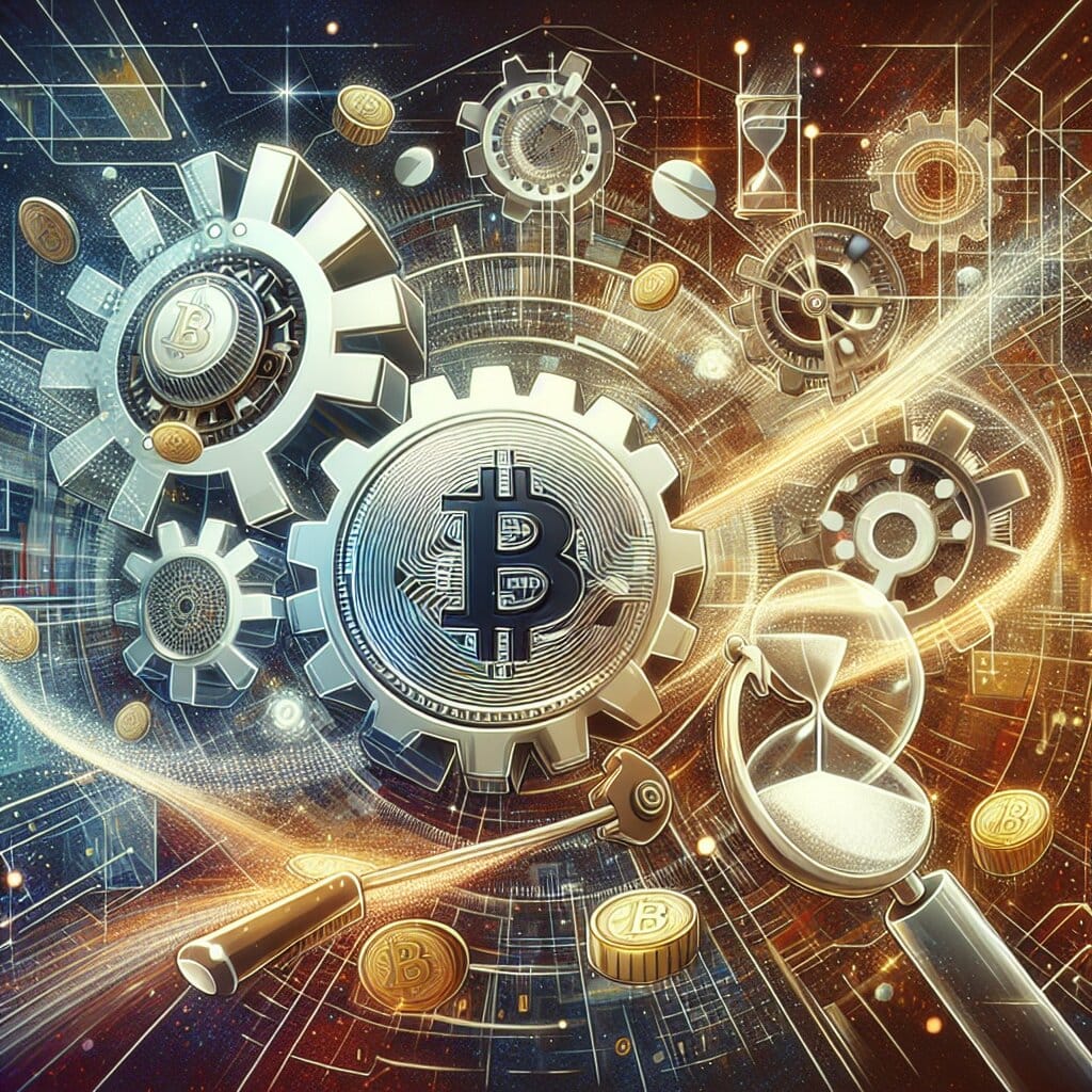 Bild som illustrerar AI-driven utveckling av kryptohandelsrobotar
