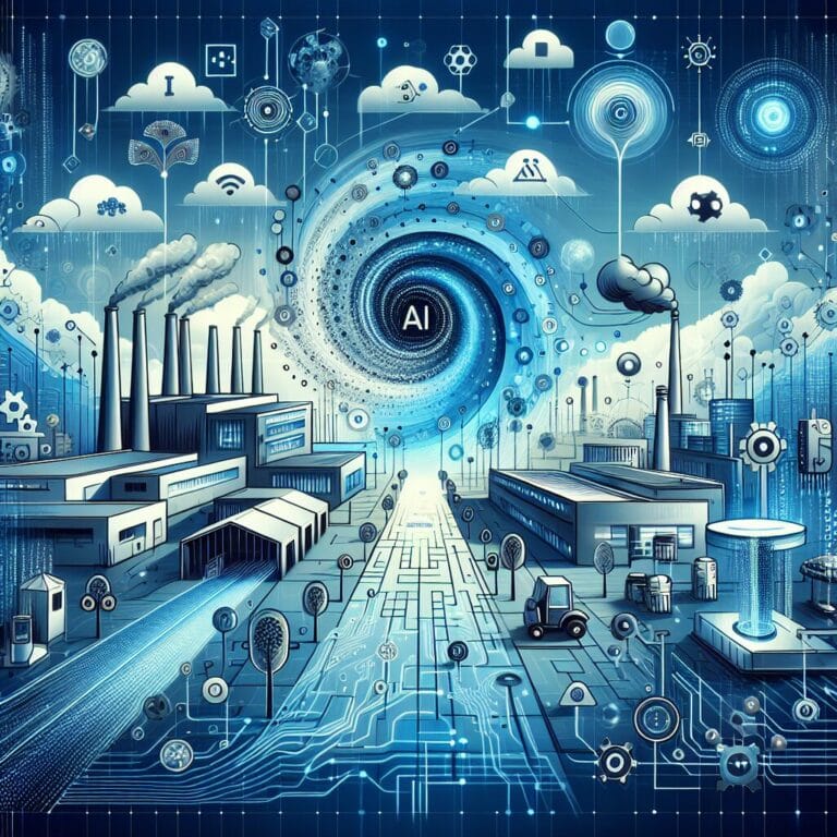 AI data center digital twin visualization showcasing optimized infrastructure.