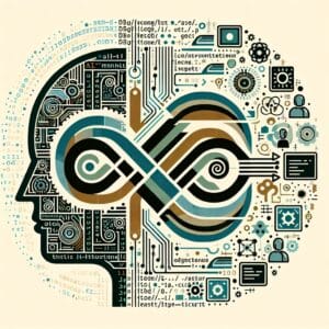 AI generating code through vibe coding interface for software development.